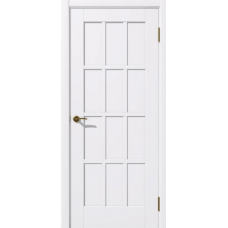 Дверь межкомнатная Дера 696 Софт белый, глухое полотно